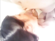 卫生间拉着要洗衣服的漂亮老婆做了一炮，露脸