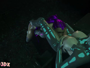 Futa3dx - Futanari Cyberpunk Big Tittied Babe Fucked By Her Big Dicked Friend