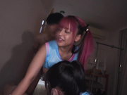 [STCV-557] 【流出映像】大学バスケサークル女子4人組が《バスケ街コン》で出会った男たちと大乱交 - 4of5