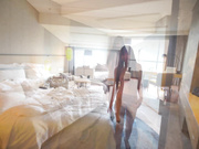 果哥原創白金版視頻-天使面容魔鬼身材妹子超大尺度私拍 雪白肌膚堅挺爆乳看得欲火焚身 1080P高清原版