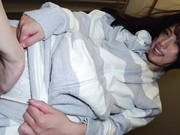 [URKK-114] 田舎に引っ越ししてきたカップル。隣の家の田舎の元ヤンに、彼女がまわされるまで...宮城りえ - 1of5