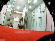 名门夜宴偷拍系列美女模特-睿睿拍广告被暗藏摄像机偷拍洗澡