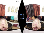 BaDoink VR MILF Roleplay with Busty Blonde Wife POV