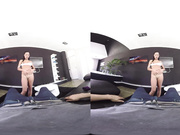 Natural Latina Teen Strips and Gets Assfucked