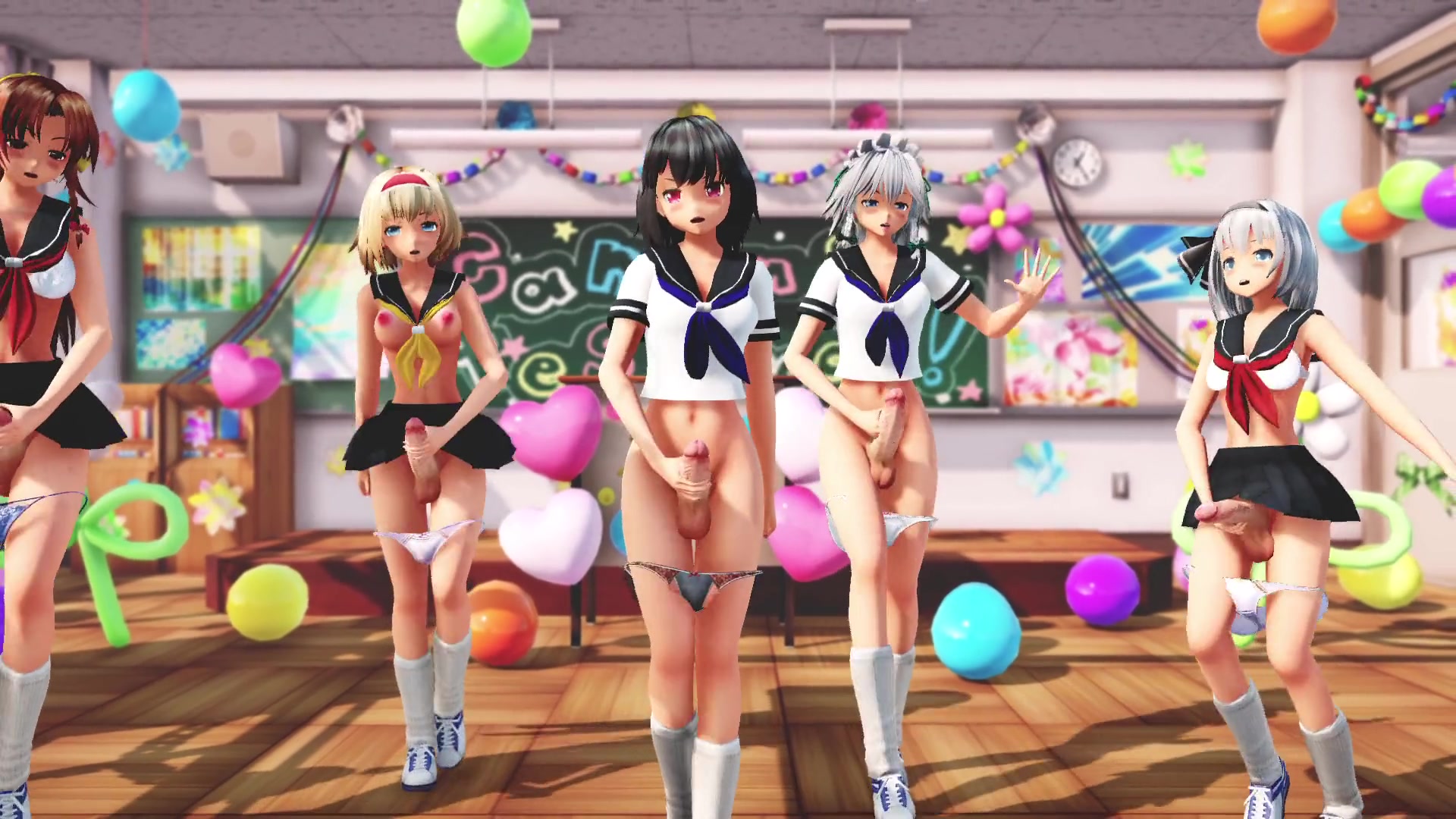 [MMD][ふたなり] 気まぐれメルシィ[リーゼロッテ]