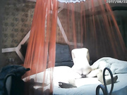 浪漫复古主题宾馆气质漂亮美女与肌肉男开房啪啪啪花样爱爱有对白