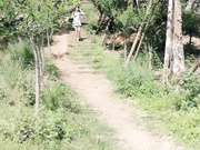 网红刘婷精彩演绎美女独自行山被山贼劫财劫色对白精彩