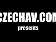 捷克面试系列花季少女粉嫩竹笋奶翘臀短发妹Anna被摄影师推油啪啪啪