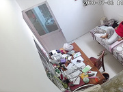 2020年学校监控被黑偸拍女老师在值班休息室批改作业与校领导搞破鞋主动掏J8撸硬趴桌子上后入内射事后很开心