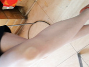 獨家推薦 與單位銷售部苗條眼鏡妹子吃完飯帶入宿舍啪啪打炮 衣服都不脫直接按倒無套內射 國語對白～1080P高清