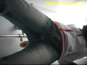 超男双镜头157青春靓丽的眼镜女生,看这长相应该是班花_1