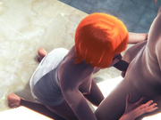 Ben 10 Hentai - Gwen Blowjob and fucked in a public bath